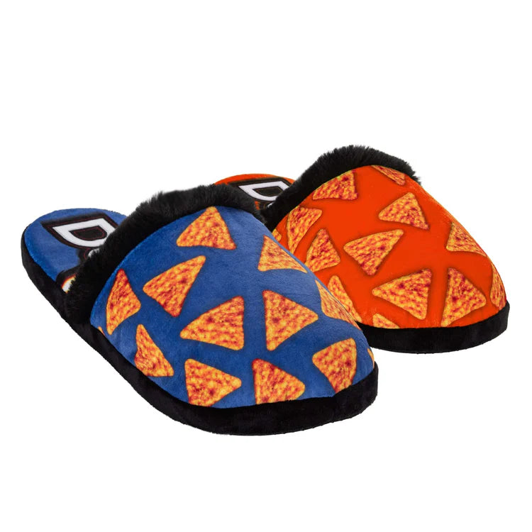 Doritos Fuzzy Slip-On Slippers-Large